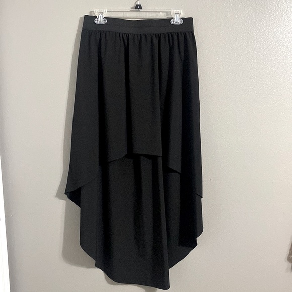 Charlotte Russe Dresses & Skirts - Black High-Lo Skirt, L